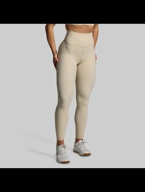 Born Primitive Ribbed LIMITLESS LEGGINGS in OATMEAL